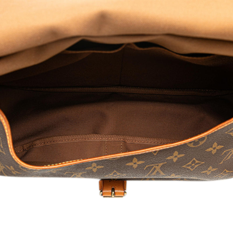 Louis Vuitton Monogram Saumur 35 (SHG-La8286)