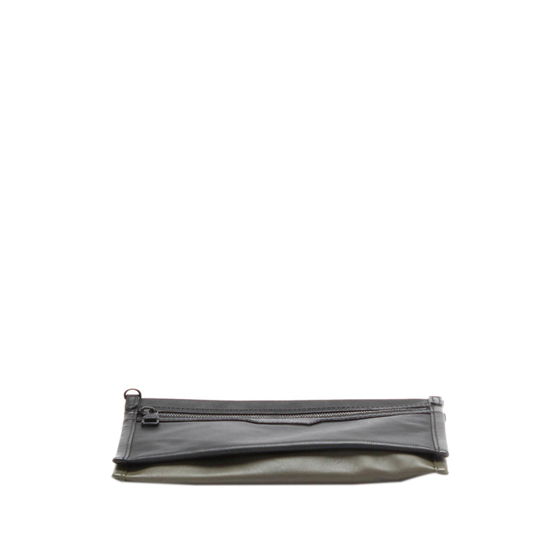 Black Louis Vuitton Monogram Shadow Double Flat Messenger Crossbody Bag