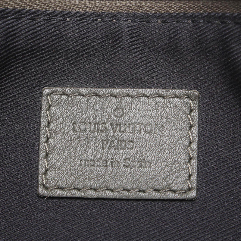 Black Louis Vuitton Monogram Shadow Double Flat Messenger