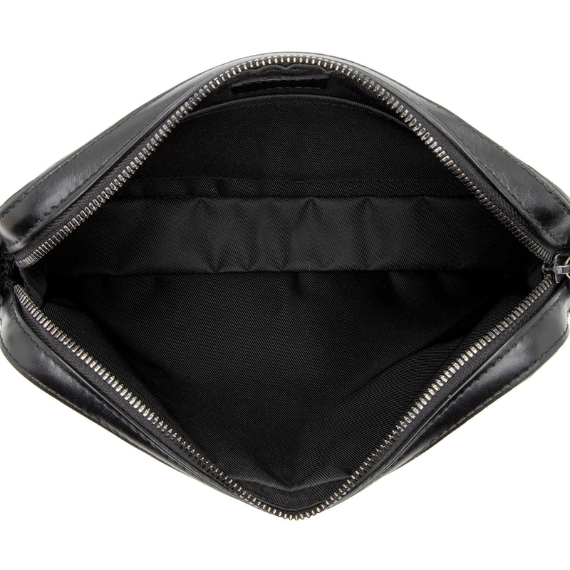 LOUIS VUITTON Monogram Shadow Duo Messenger Shoulder Bag Leather