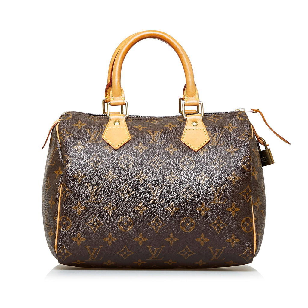 Louis Vuitton Vintage Monogram Canvas Speedy 40 Satchel (SHF-eyYBWC)