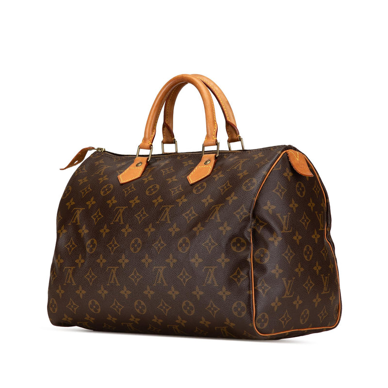 Louis Vuitton Monogram Speedy 35 (SHG-GyNeBN)