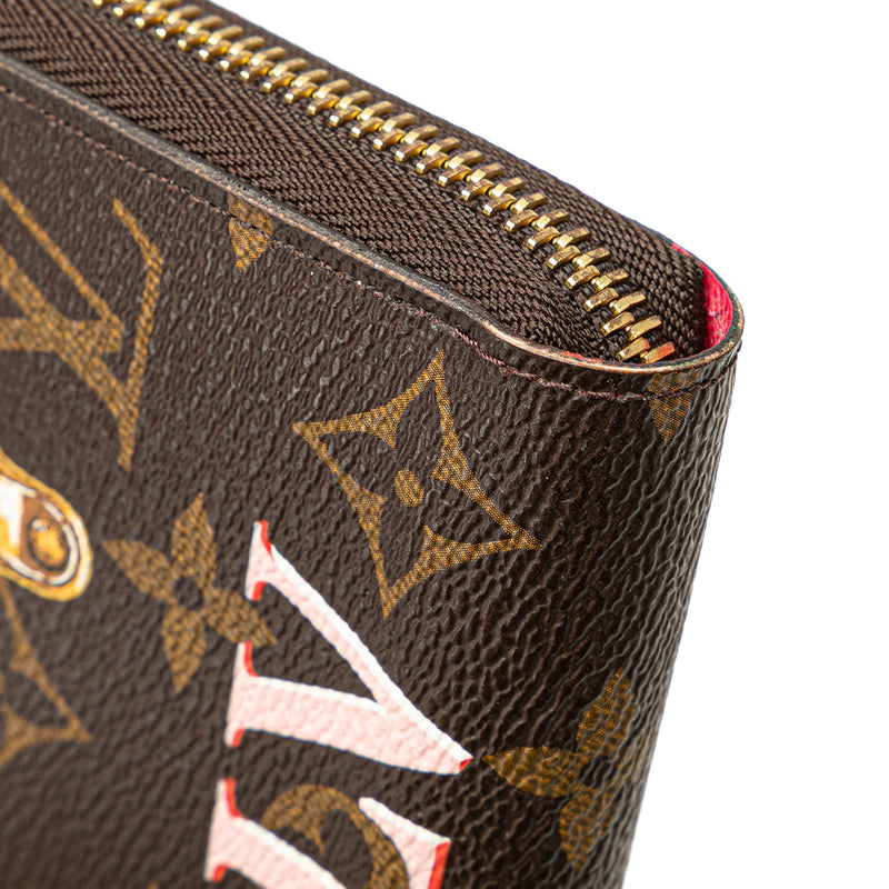 Louis Vuitton Monogram Summer Trunks Zippy Long Wallet (SHG-sIid0C)