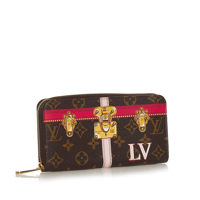 Louis Vuitton – Louis Vuitton Zippy Wallet Monogram Summer Trunks