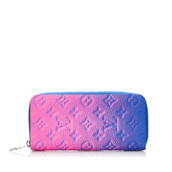 Louis Vuitton Zippy Wallet Purple Patent Leather Wallet (Pre-Owned)