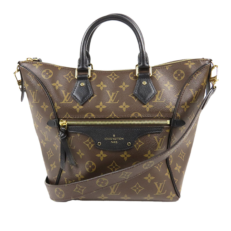 Louis Vuitton Monogram Tournelle PM Brown Leather Handbag