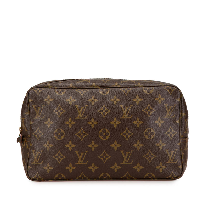 Louis Vuitton Monogram Trousse Toilette 28 (SHG-UF50EE)