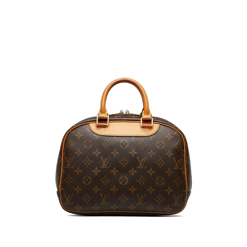 Trouville, Used & Preloved Louis Vuitton Handbag, LXR USA, Brown