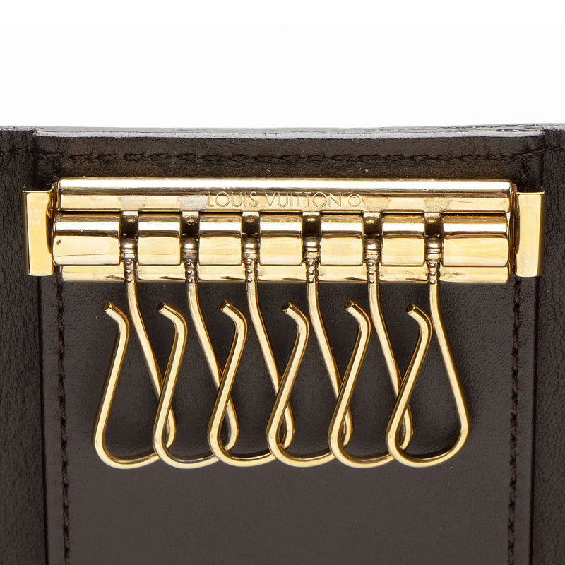 Louis Vuitton Monogram Vernis 6 Key Holder (SHF-3Y1MdT)