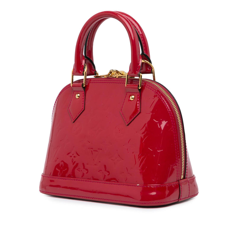 Louis Vuitton Monogram Vernis Alma BB (SHG-3ObFw3)