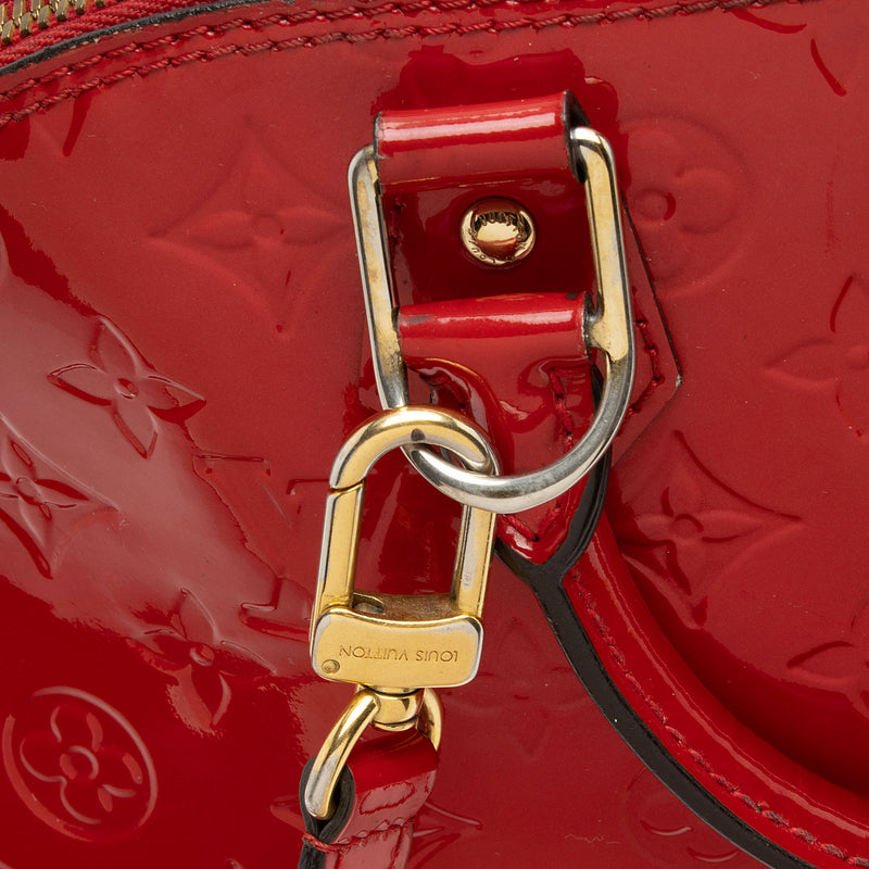 Louis Vuitton Monogram Vernis Alma PM Satchel (SHF-0ETwJY)