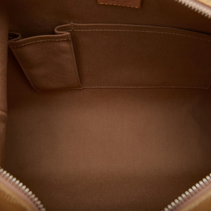 Louis Vuitton Noisette Monogram Vernis Brentwood Tote Bag
