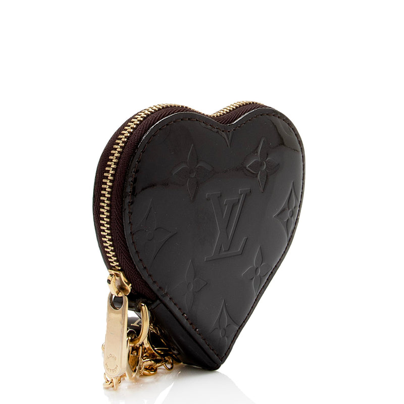 Louis Vuitton Heart Coin Purse Love Lock Black Epi Leather - Luxury Helsinki