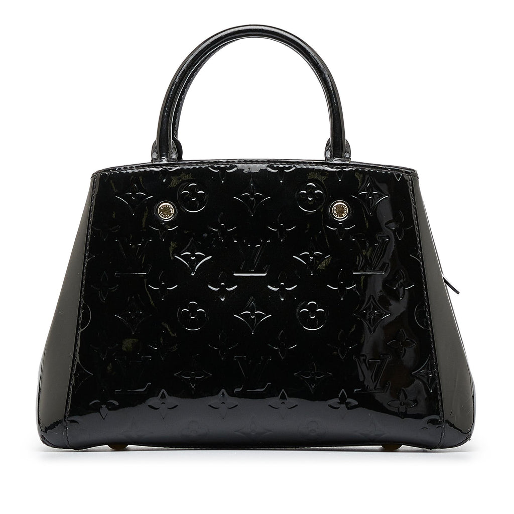 Louis Vuitton Monogram Vernis Montaigne BB (SHG-UBbqew) – LuxeDH