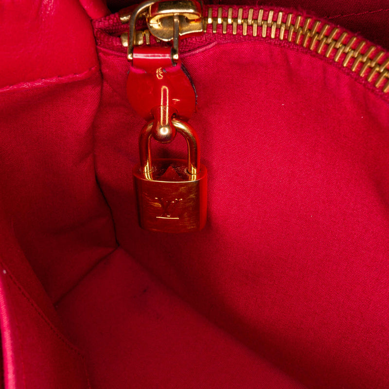 Louis Vuitton Monogram Vernis Montaigne BB Pink
