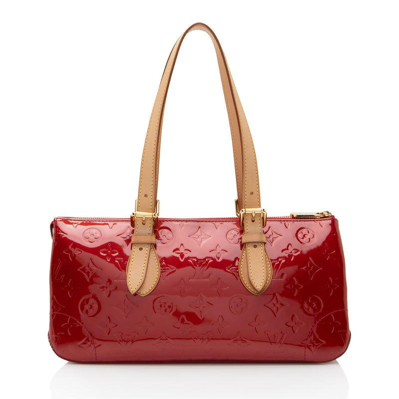 Louis Vuitton Monogram Vernis Rosewood Satchel (SHF-DhyaKM)