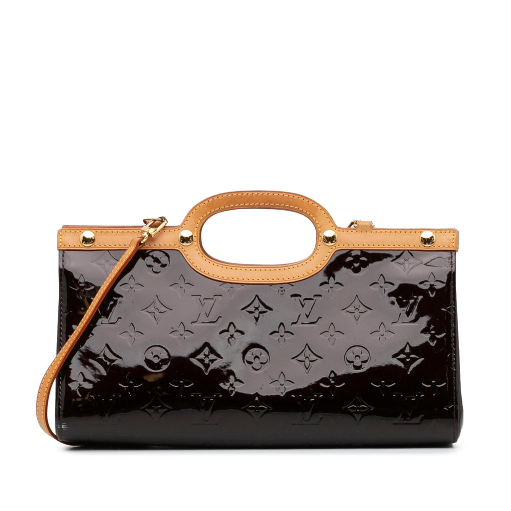 Louis Vuitton, Small Black Monogram Vernis Business Bag,…