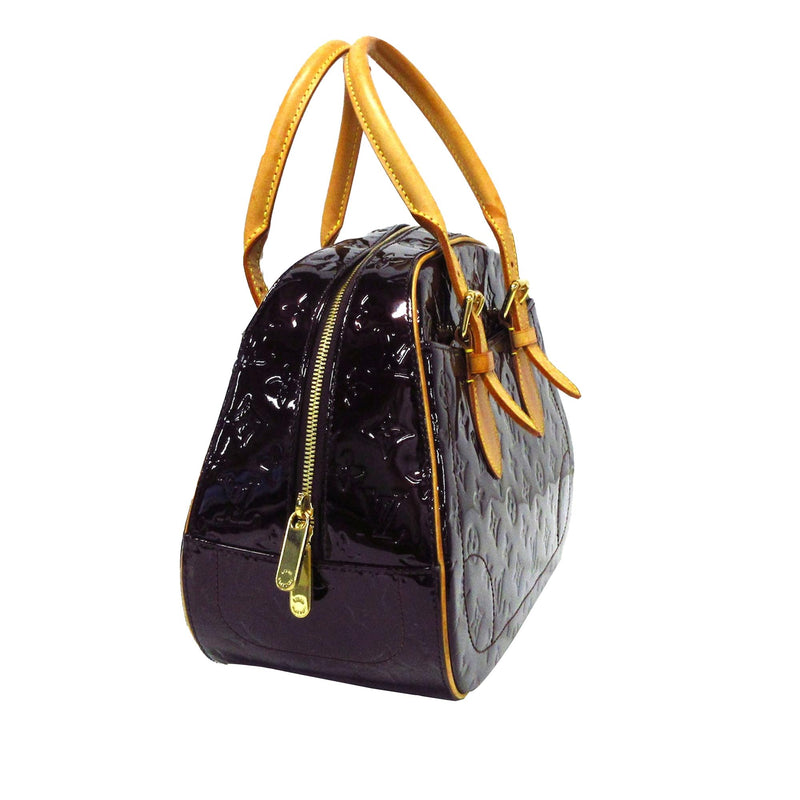 Vintage Louis Vuitton Monogram Vernis Amarante Summit Drive Handbag