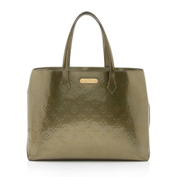 Louis Vuitton Monogram Vernis Wilshire MM Tote (SHF-j1QP0s)