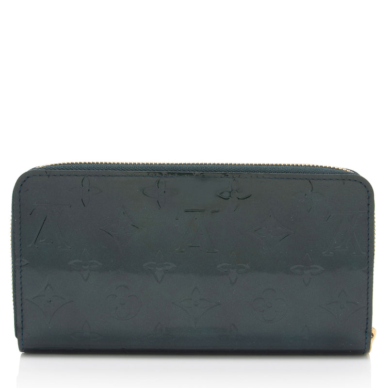 Louis Vuitton Monogram Vernis Zippy Wallet (SHF-kGVZAV)