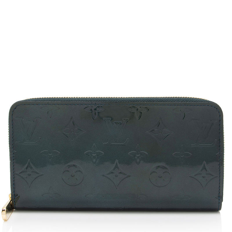 Louis Vuitton Monogram Vernis Zippy Wallet (SHF-kGVZAV)