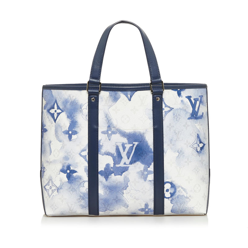 Louis Vuitton - Authenticated Top - Silk Blue for Women, Never Worn