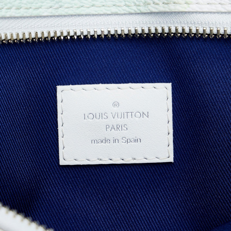 Louis Vuitton New Tote GM White Watercolor Multicolor Monogram