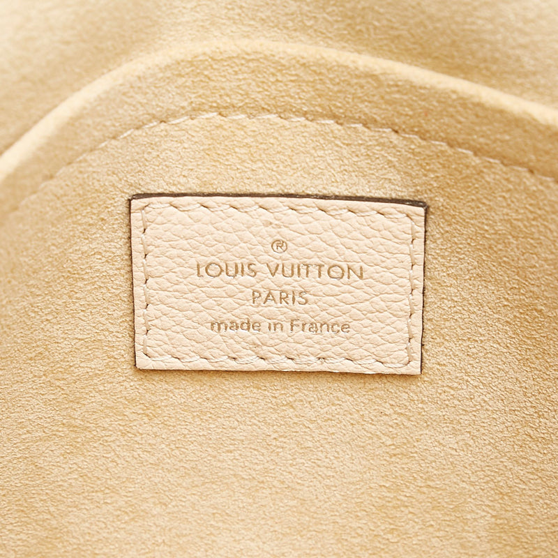 Louis Vuitton White Leather Mylockme Fleurs BB, myGemma, NL