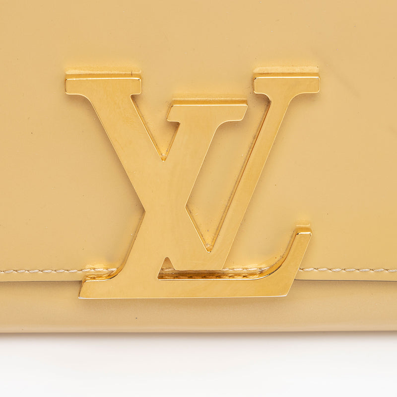 Louis Vuitton Patent Leather Louise Neo Sobe Wallet (SHF-6iBFPy)