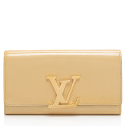 Louis Vuitton Patent Leather Louise Neo Sobe Wallet (SHF-6iBFPy)