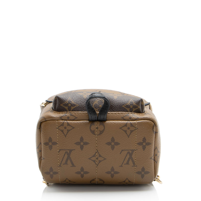 Louis Vuitton Reverse Monogram Canvas Palm Springs Mini Backpack (SHF-sqU01i)