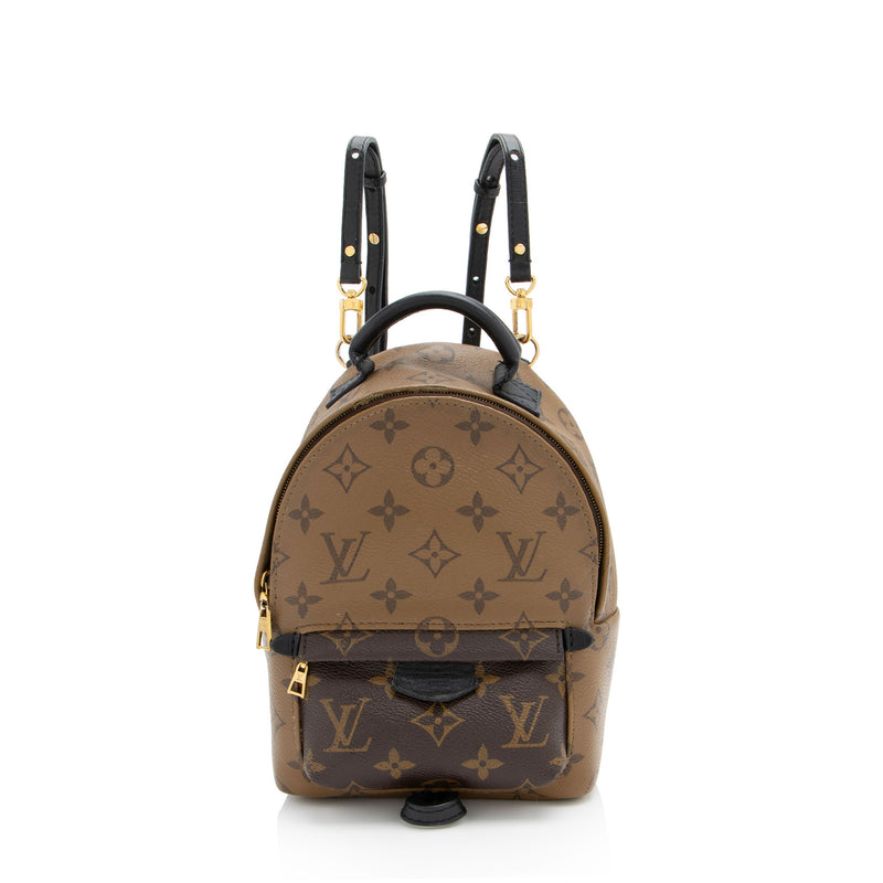 Louis Vuitton Reverse Monogram Canvas Palm Springs Mini Backpack (SHF-sqU01i)