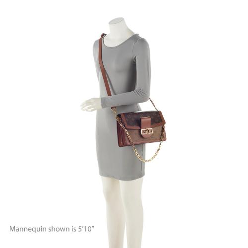 Louis Vuitton Reverse Monogram Dauphine mm Shoulder Bag (SHF-ioa83y)