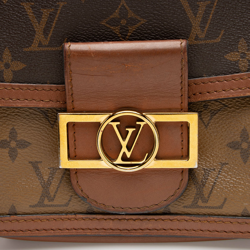 Louis Vuitton Reverse Monogram Dauphine Mini - Brown Shoulder Bags