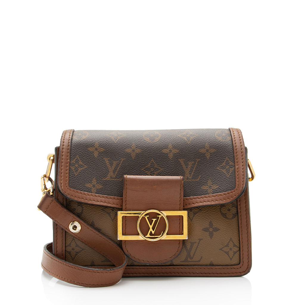 Louis Vuitton Reverse Monogram Dauphine Mini - Brown Crossbody Bags,  Handbags - LOU753392