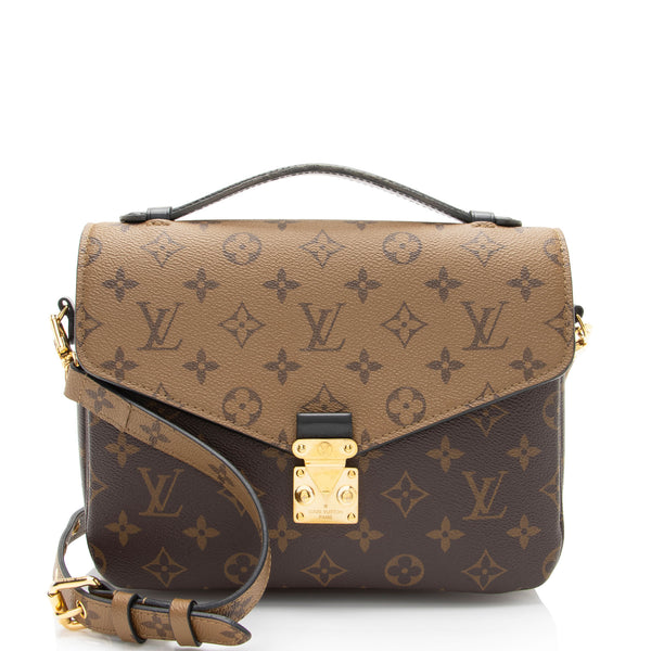 Louis Vuitton Reverse Monogram Pochette Metis Shoulder Bag - FINAL SALE (SHF-tj1cw4)