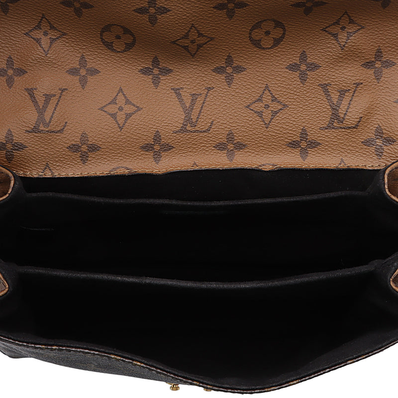 Louis Vuitton Reverse Monogram Pochette Metis Shoulder Bag (SHF-v7Wb70 –  LuxeDH