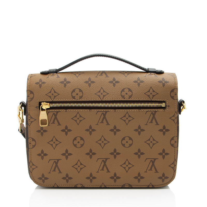 Louis Vuitton Reverse Monogram Pochette Metis Shoulder Bag (SHF-e1WwRE)