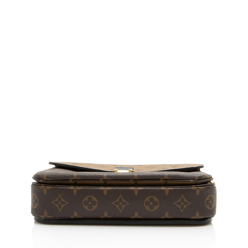 Louis Vuitton Reverse Monogram Pochette Metis Shoulder Bag (SHF-e1WwRE)