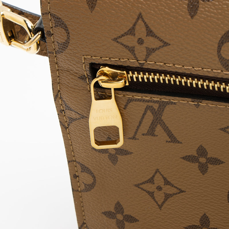 Louis Vuitton Reverse Monogram Pochette Metis Shoulder Bag (SHF-e1WwRE)