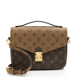 Louis Vuitton Reverse Monogram Pochette Metis Shoulder Bag (SHF-e1WwRE)