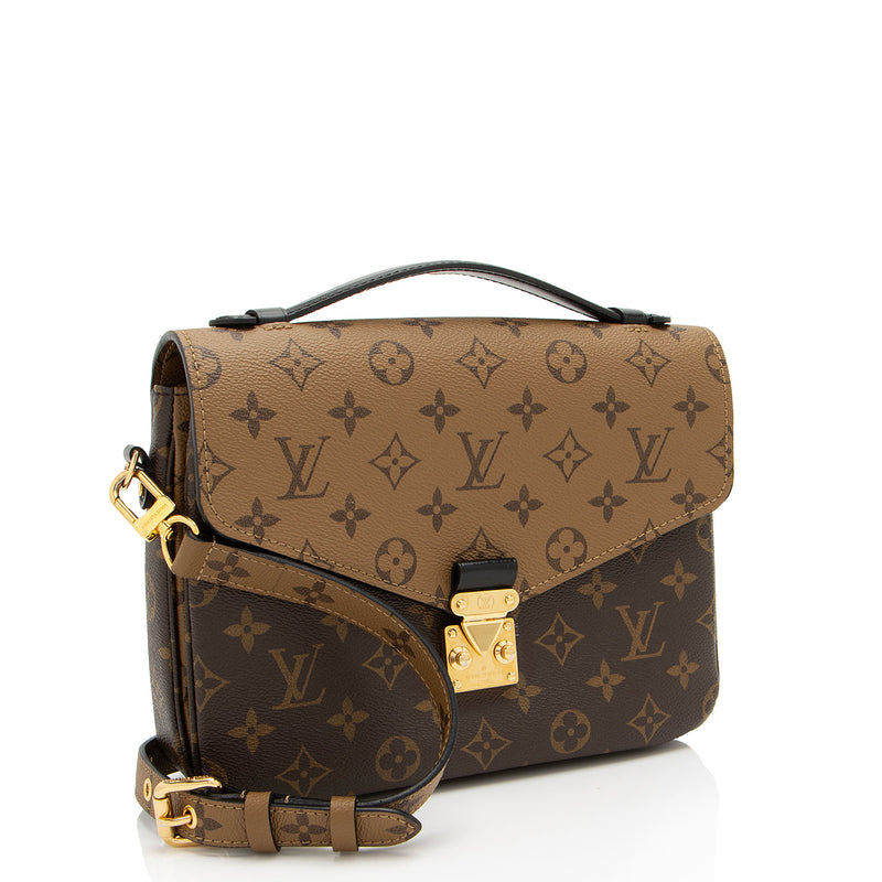 Louis Vuitton Reverse Monogram Pochette Metis Shoulder Bag (SHF-e1WwRE)