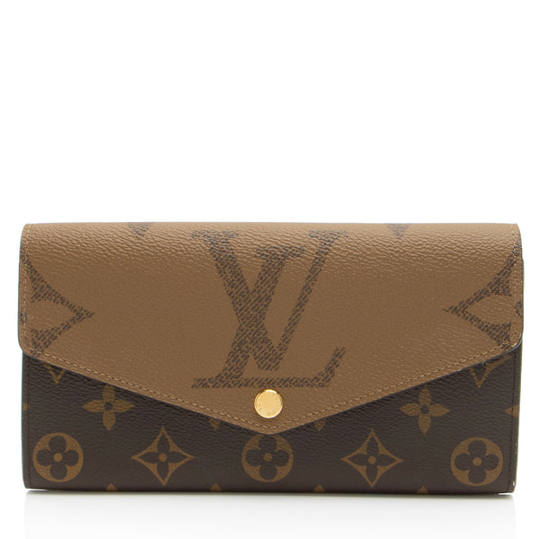 Louis Vuitton Reverse Monogram Sarah Wallet (SHF-bwfRff)