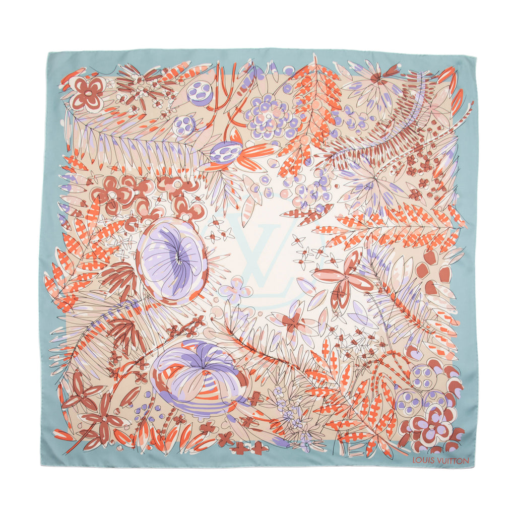 Louis Vuitton Silk Jungle 16 90cm Scarf, Louis Vuitton Accessories