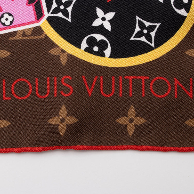 Louis Vuitton Silk Bandeau Scarf (SHF-9WJKHJ)