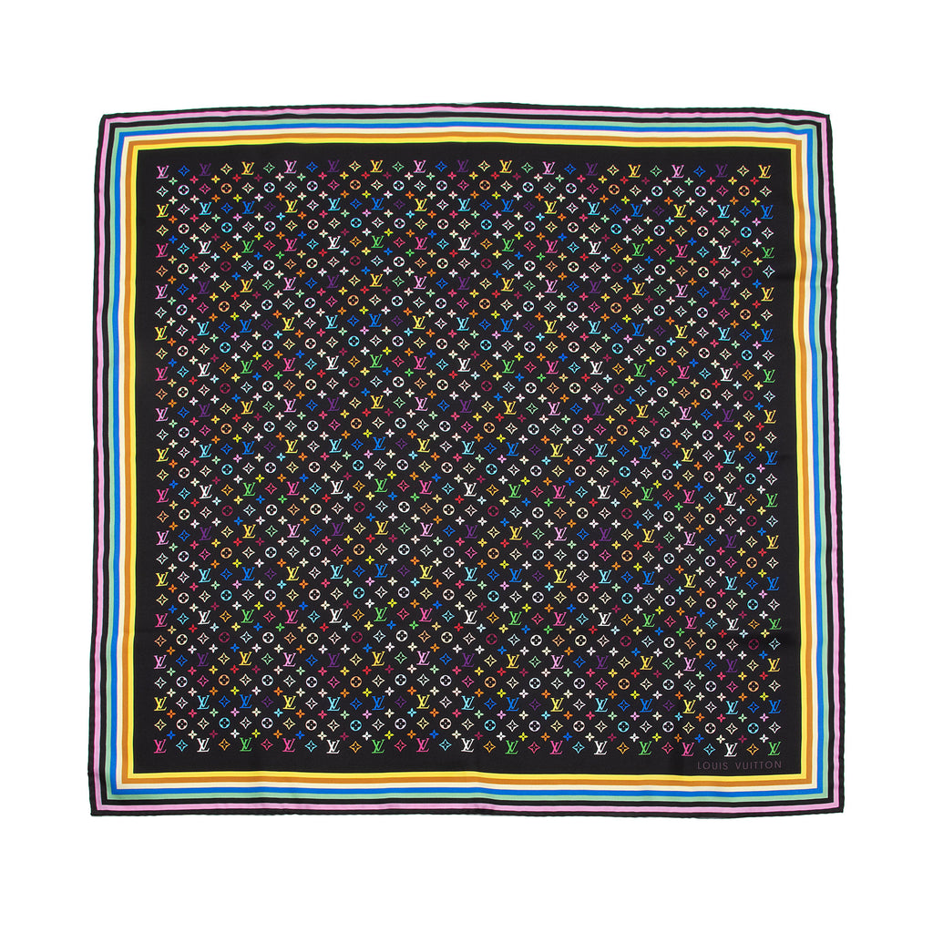 Louis Vuitton Monogram Multicolour Square Scarf