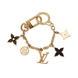 Louis Vuitton Gold Chain LV logo and Charm Bracelet