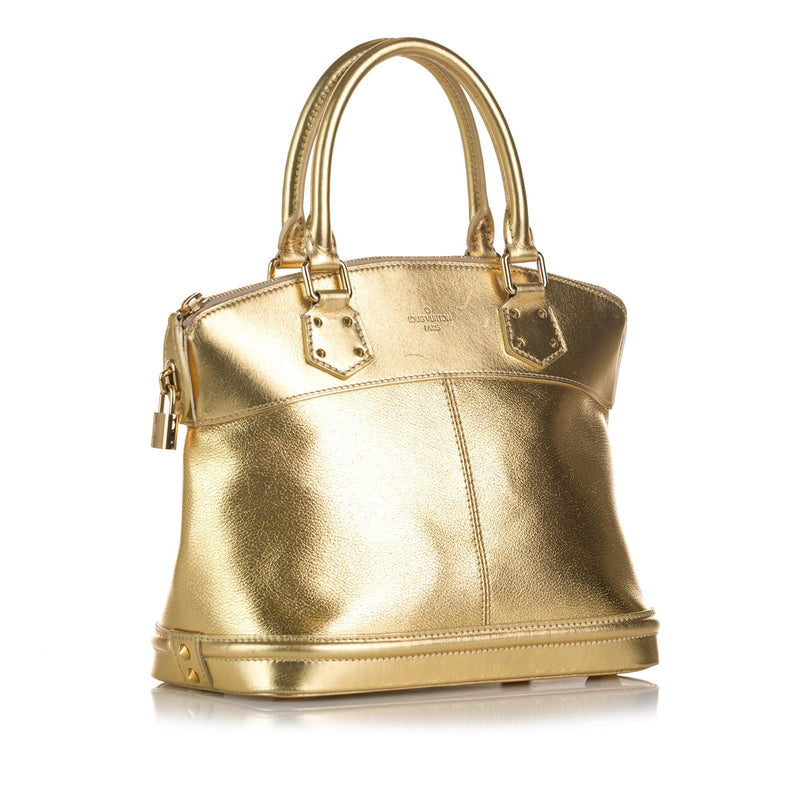 Louis Vuitton Vintage Metallic Suhali Lockit PM - Gold Handle Bags,  Handbags - LOU786268