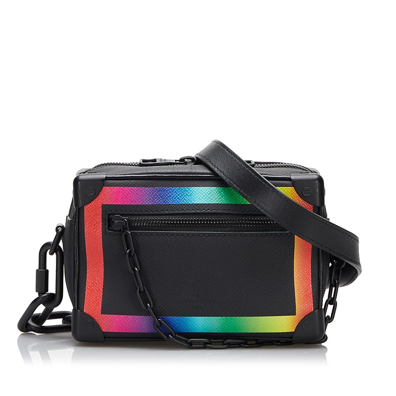 Louis Vuitton LOUIS VUITTON Taiga Rainbow Pochette Clutch Bag