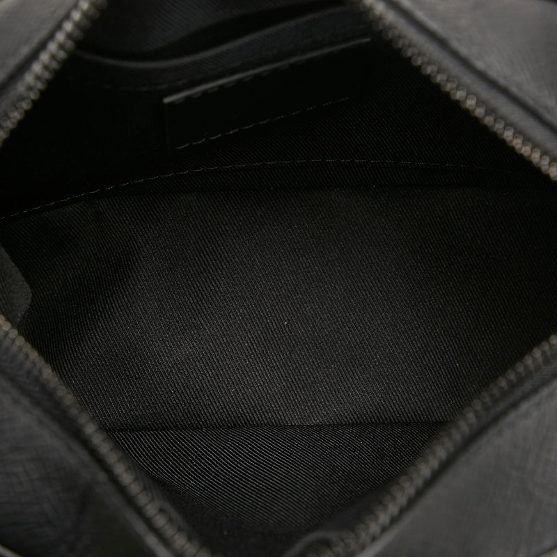Louis Vuitton Virgil Abloh Taiga Rainbow Soft Trunk Black Leather